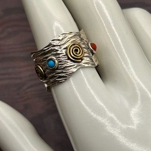 Artisan created 925 modern ring